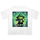 Louvreのダークヒーロー蛙 Oversized T-Shirt