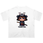 oosakanoojisannの子供侍シリーズ オーバーサイズTシャツ