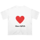 Your LifestyleのI love Japan Oversized T-Shirt