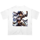 しんがんの戦闘的なAI美女 オーバーサイズTシャツ