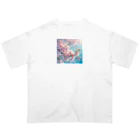 終わらない夢🌈の美しい桜🌸✨ オーバーサイズTシャツ