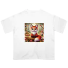 アニマルキャラクターショップのbeautiful fox オーバーサイズTシャツ