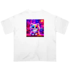 colorfulのrainbow cat オーバーサイズTシャツ