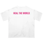 GreenCrystalのHeal the world Oversized T-Shirt