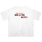 Overtime 〜オーバータイム〜のWe Love NOTO オーバーサイズTシャツ