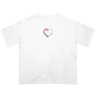 Lovers-chapelのアツいハートが輝く、可愛らしいイラストが登場！ オーバーサイズTシャツ