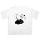 Simizimi_sizimiのしみじみしじみの中身入ってます。 Oversized T-Shirt