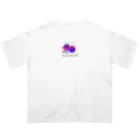 KaiKauWeLa_jiruのいつでも一緒 オーバーサイズTシャツ