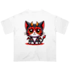 zuuu-の！結構強い悪魔にゃんこ！ オーバーサイズTシャツ