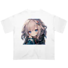 honoka_tの見つめる美少女 オーバーサイズTシャツ