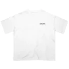 SAUNA_Zのサウナロゴ オーバーサイズTシャツ