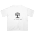 SLOW DoWN333の SLOWDoWN peace tree wear オーバーサイズTシャツ