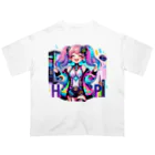 iSysのゲーミング少女ピーシースリー Oversized T-Shirt