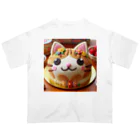 neko_shopのねこケーキ２ オーバーサイズTシャツ