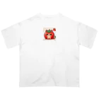 コウヘイのトマト猫 Oversized T-Shirt