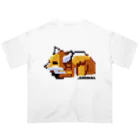 .ANIMALのドットキツネ　 おひるね ver  Oversized T-Shirt