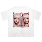 ca2432oebのJP-GAL-CAT03 Oversized T-Shirt