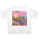 猫田丸尾の幻想的な世界 オーバーサイズTシャツ