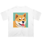 K-SHIKI_JapanesethingsのAKITAINUくん オーバーサイズTシャツ