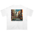 American Comic StyleのAmerican Comic Landscape 4 オーバーサイズTシャツ