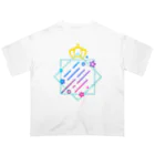 颯姫💎👑の颯姫 ロゴ オーバーサイズTシャツ