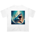 UMA大学の幻想的なサメちゃん🦈 オーバーサイズTシャツ