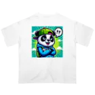 pandaloveの生意気な弟ぱんだ オーバーサイズTシャツ