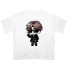 Taki_Workの泣き男くん Oversized T-Shirt