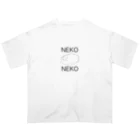 低音にゃーおのお店のNEKONEKO Oversized T-Shirt