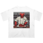 d-design-labのdevil's cookingグッズ Oversized T-Shirt