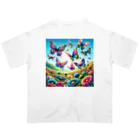 すずらん24の幸運のお花畑 Oversized T-Shirt