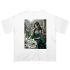 AQUAMETAVERSEの豪華客船でディナー　sanae 2074 Oversized T-Shirt