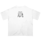 どうぶつやのノルウェージャンフォレストキャット      猫 オーバーサイズTシャツ