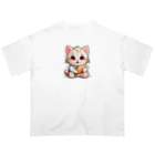 dorakiti0712のにゃんこ先生 Oversized T-Shirt