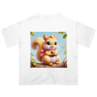 117hibikiのリス🐿 オーバーサイズTシャツ