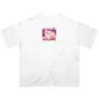 時計樹の森のおすましにゃんこ Oversized T-Shirt