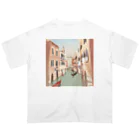 friends snowのイタリアの旅 〜ヴェネツィア〜 オーバーサイズTシャツ