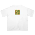 某アニメ風グッズの【ピクセルアート】ジャングルと砂漠 Oversized T-Shirt
