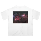 S204_Nanaのオリオン大星雲と馬頭星雲 オーバーサイズTシャツ