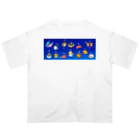 もふもふ堂の１２（１３）星座のかわいいデザイン Oversized T-Shirt
