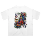 Chi3の涼と花のハーモニー Oversized T-Shirt