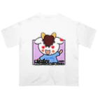 Bunny RingのSOXL 寝ているだけで朝起きたらお金が増えてる オーバーサイズTシャツ