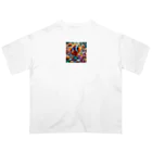 HiroLink's ShopのJewel Clownfish Oversized T-Shirt