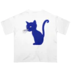 MEGROOVEのシルエットにゃん🐱 オーバーサイズTシャツ