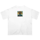 dai-gooutの渦巻くクラシックカー Oversized T-Shirt