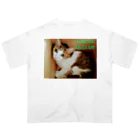 ハンドメイドSaoriのハコイリムスメ(猫) オーバーサイズTシャツ