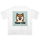 keikei5の魅力的な柴犬 オーバーサイズTシャツ