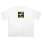 artworks358の羊の援軍 Oversized T-Shirt