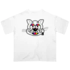 NKFE3のNKFEオリジナルキャット オーバーサイズTシャツ