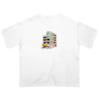 Buildingsの廃墟 4 オーバーサイズTシャツ